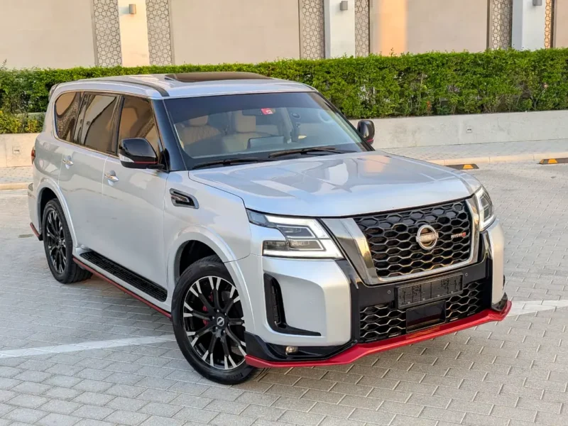 2017 Nissan Patrol Nismo Facelifted 2024 6 Cylinders Petrol Engine Silver Beige SUV GCC Specs