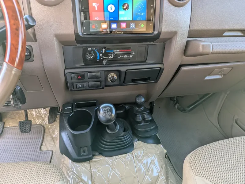 2016 Toyota Land Cruiser 70 Series LC 79 LX 4.5L V8 Turbo Diesel Engine Beige Pickup Truck GCC