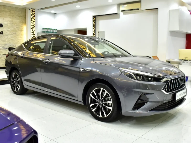 2024 JAC J7 Luxury 1.5L Turbocharged 4-cylinder Petrol Engine Grey Brown Sedan GCC Specs