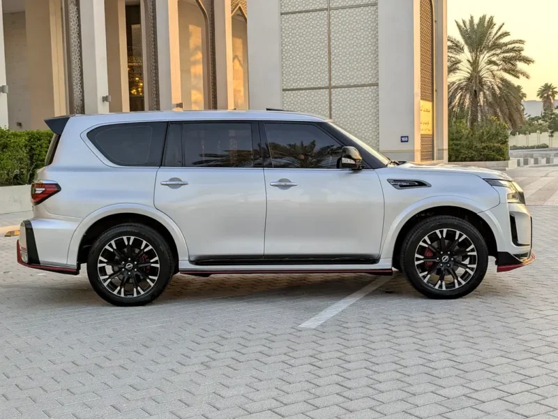 2017 Nissan Patrol Nismo Facelifted 2024 6 Cylinders Petrol Engine Silver Beige SUV GCC Specs