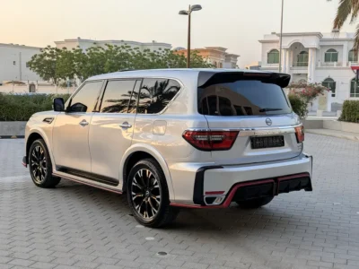 2017 Nissan Patrol Nismo Facelifted 2024 6 Cylinders Petrol Engine Silver Beige SUV GCC Specs