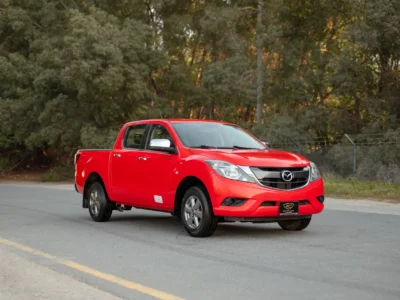 2019 Mazda BT-50 XS 2.5 Litres 4 Cylinders Petrol Engine MT Red Grey Pickup Truck GCC Specs