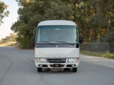 2022 Mitsubishi Rosa Standard 4.2 Litres 4 Cylinders Diesel Engine White Blue Bus GCC Specs