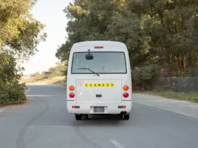 2022 Mitsubishi Rosa Standard 4.2 Litres 4 Cylinders Diesel Engine White Blue Bus GCC Specs