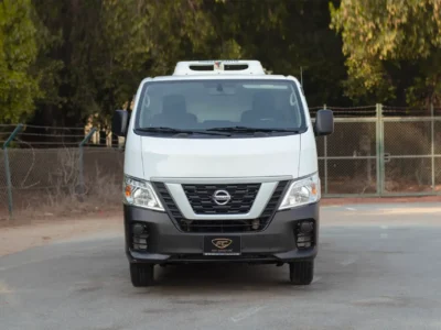 2021 Nissan Urvan Standard Roof 2.5 Litres 4 Cylinders Petrol Engine Automatic White Grey Van GCC