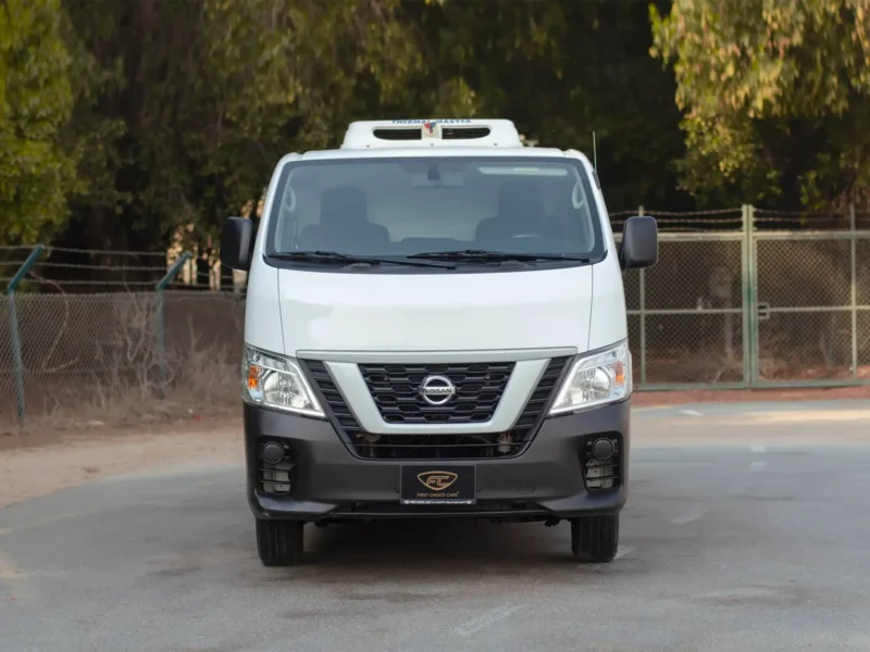 2021 Nissan Urvan Standard Roof 2.5 Litres 4 Cylinders Petrol Engine Automatic White Grey Van GCC