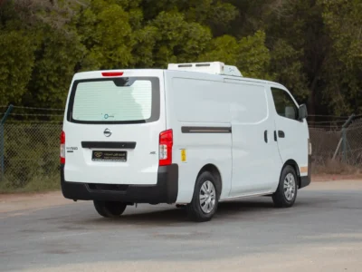2021 Nissan Urvan Standard Roof 2.5 Litres 4 Cylinders Petrol Engine Automatic White Grey Van GCC