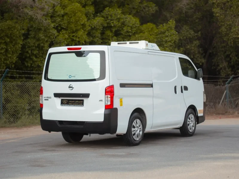 2021 Nissan Urvan Standard Roof 2.5 Litres 4 Cylinders Petrol Engine Automatic White Grey Van GCC