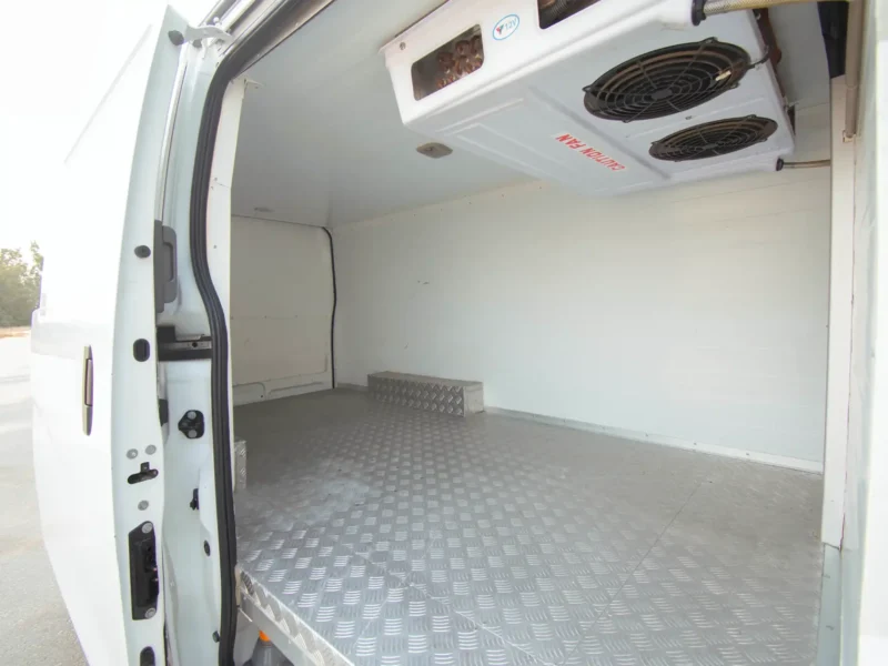 2021 Nissan Urvan Standard Roof 2.5 Litres 4 Cylinders Petrol Engine Automatic White Grey Van GCC