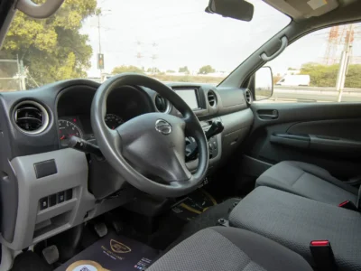 2021 Nissan Urvan Standard Roof 2.5 Litres 4 Cylinders Petrol Engine Automatic White Grey Van GCC