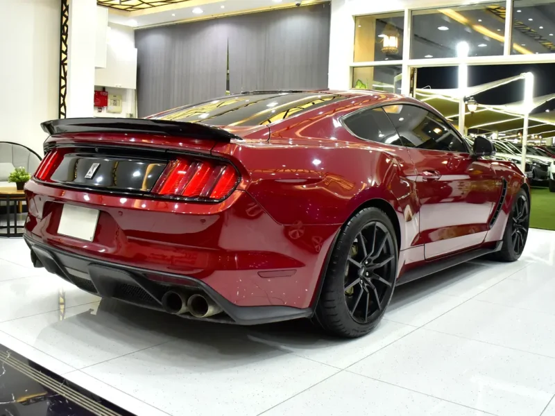 2017 Ford Mustang Shelby GT350 5.2-liter V8 Petrol Engine Red Black Coupe GCC Specs