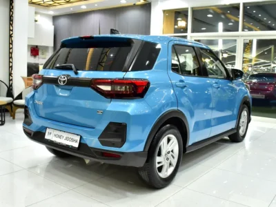 2023 Toyota Raize E 1.2-litre Petrol 3-cylinder Petrol Engine Blue Black Crossover GCC