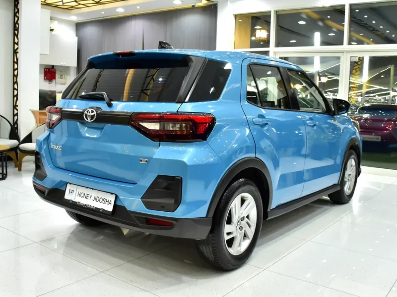 2023 Toyota Raize E 1.2-litre Petrol 3-cylinder Petrol Engine Blue Black Crossover GCC