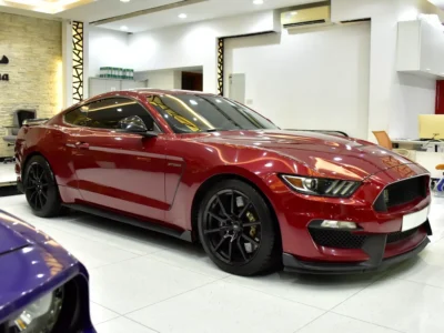 2017 Ford Mustang Shelby GT350 5.2-liter V8 Petrol Engine Red Black Coupe GCC Specs
