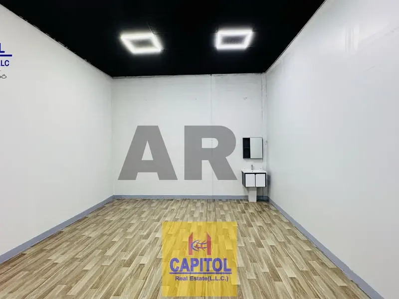 Good Ceiling Height Installed PVC Prime Location Well Maintained Storage Warehouse For Rent In Al Quoz