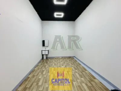 Good Ceiling Height Installed PVC Prime Location Well Maintained Storage Warehouse For Rent In Al Quoz
