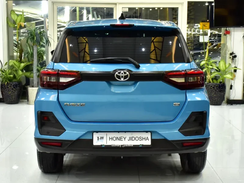 2023 Toyota Raize E 1.2-litre Petrol 3-cylinder Petrol Engine Blue Black Crossover GCC