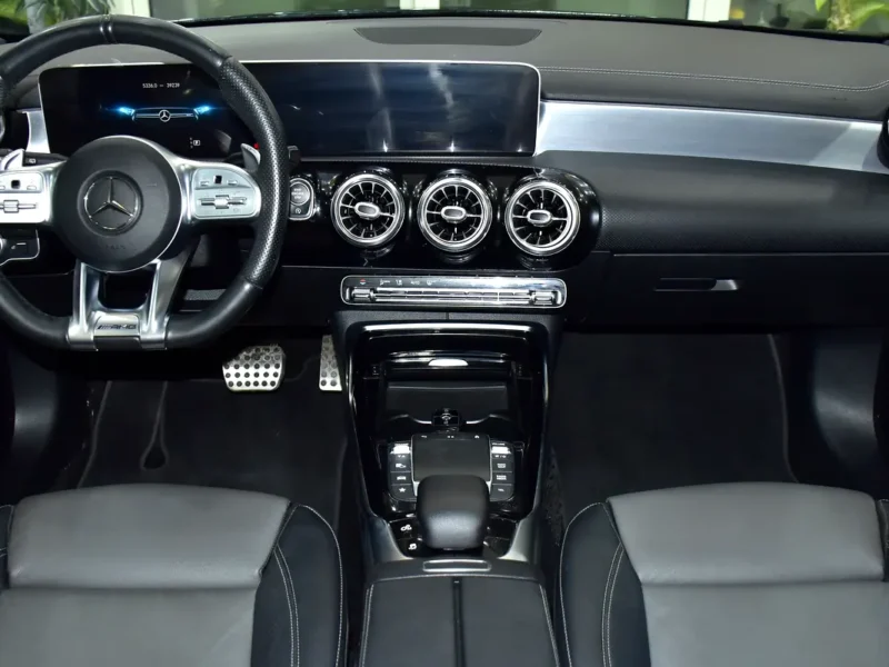 2020 Mercedes-Benz A-Class A 35 AMG 2.0L Turbocharged 4-Cylinder Engine Black Hatchback