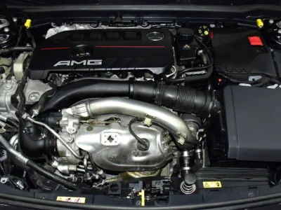 2020 Mercedes-Benz A-Class A 35 AMG 2.0L Turbocharged 4-Cylinder Engine Black Hatchback