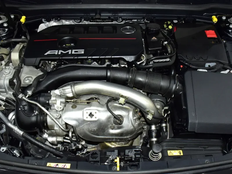 2020 Mercedes-Benz A-Class A 35 AMG 2.0L Turbocharged 4-Cylinder Engine Black Hatchback