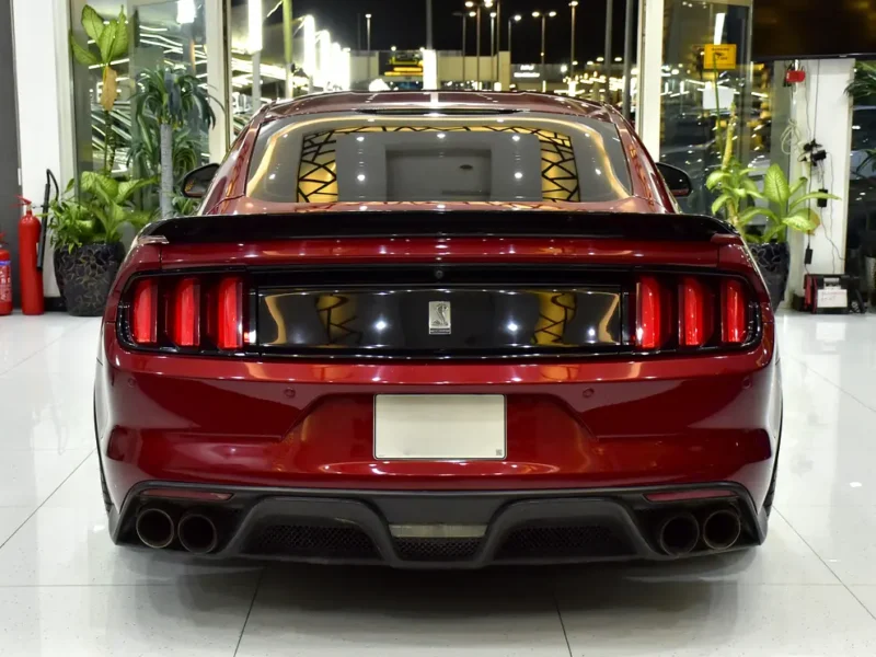 2017 Ford Mustang Shelby GT350 5.2-liter V8 Petrol Engine Red Black Coupe GCC Specs