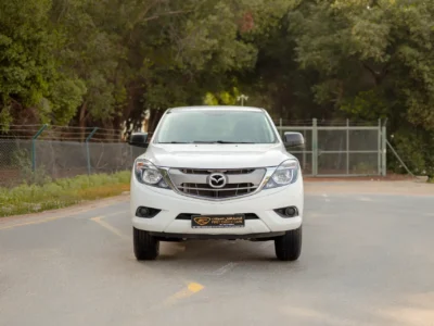 2020 Mazda BT-50 XS 2.5 Litres 4 Cylinders Petrol Engine MT White Grey Pickup Truck GCC Specs