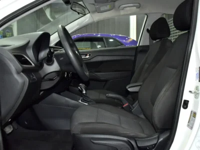 2022 Hyundai Accent Comfort 1.6-litre 4-Cylinder Petrol Engine White Black Sedan