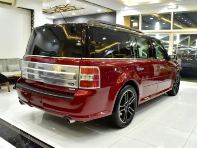 2015 Ford Flex Limited 3.5 Litres V6 Petrol Engine Red Black SUV GCC Specs