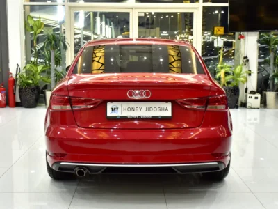 2020 Audi A3 1.0 TFSI S Tronic 1.0L Turbocharged 3-cylinder Petrol Red Black Sedan GCC Specs