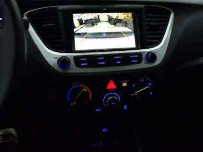2022 Hyundai Accent Comfort 1.6-litre 4-Cylinder Petrol Engine White Black Sedan