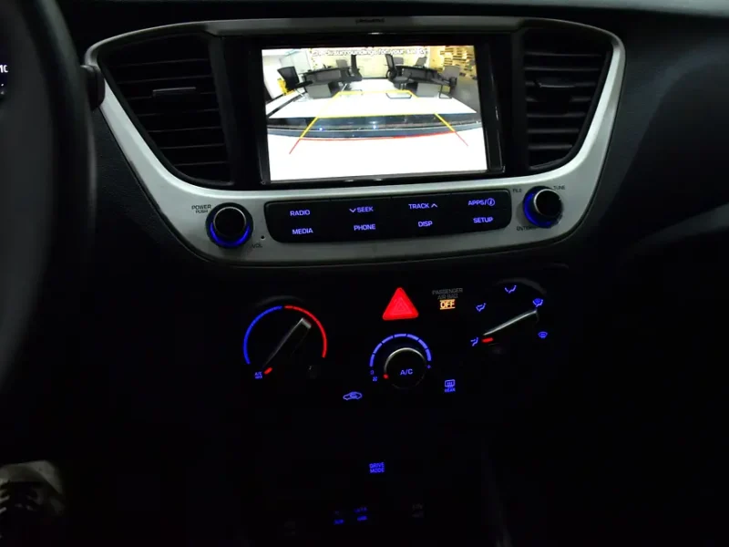 2022 Hyundai Accent Comfort 1.6-litre 4-Cylinder Petrol Engine White Black Sedan