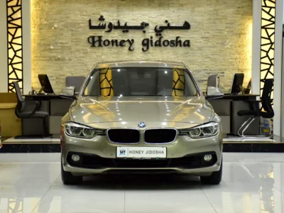 2016 BMW 3-Series 318i 1.5-liter Turbocharged 3-cylinder Engine Brown Black Sedan GCC