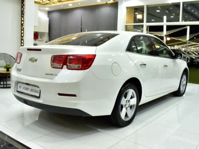 2016 Chevrolet Malibu LT 1.5L ECOTEC Turbocharged 4-cylinder Engine White Beige Sedan