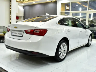 2021 Chevrolet Malibu LS 1.5 Litres Turbo 4-cylinder Petrol Engine White Grey Sedan GCC