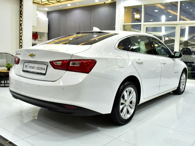 2021 Chevrolet Malibu LS 1.5 Litres Turbo 4-cylinder Petrol Engine White Grey Sedan GCC