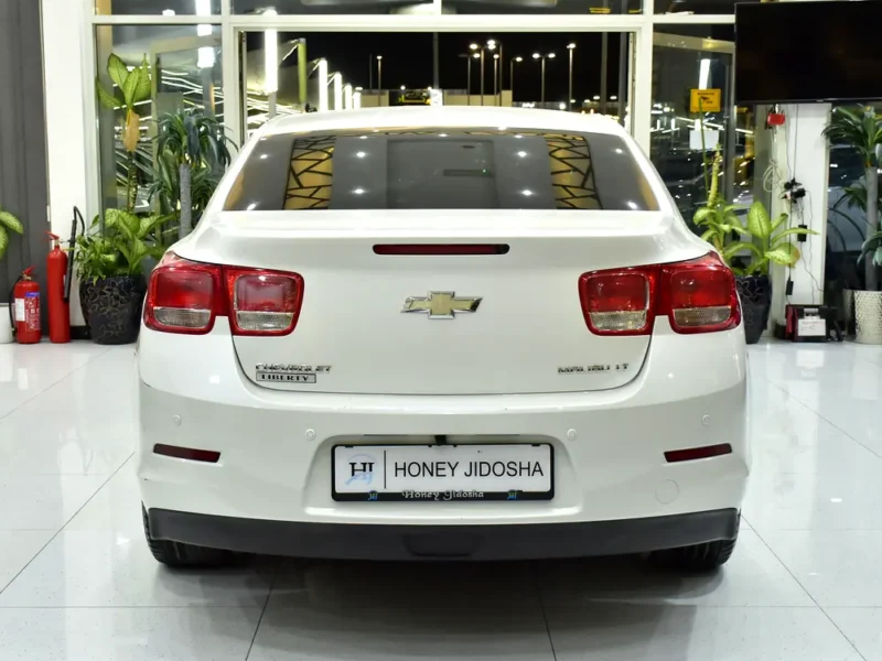 2016 Chevrolet Malibu LT 1.5L ECOTEC Turbocharged 4-cylinder Engine White Beige Sedan