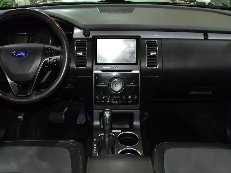 2015 Ford Flex Limited 3.5 Litres V6 Petrol Engine Red Black SUV GCC Specs
