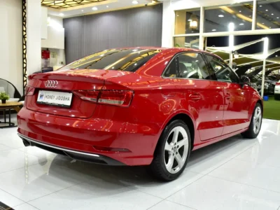 2020 Audi A3 1.0 TFSI S Tronic 1.0L Turbocharged 3-cylinder Petrol Red Black Sedan GCC Specs