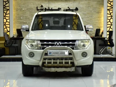 2012 Mitsubishi Pajero GLS 3.8 Litres V6 Petrol Engine White Black SUV GCC Specs