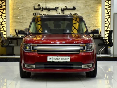 2015 Ford Flex Limited 3.5 Litres V6 Petrol Engine Red Black SUV GCC Specs