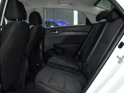2022 Hyundai Accent Comfort 1.6-litre 4-Cylinder Petrol Engine White Black Sedan