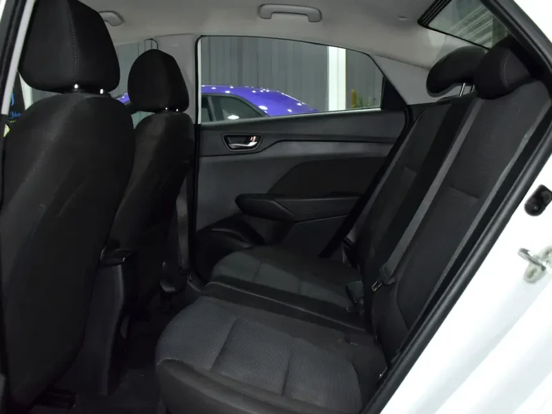 2022 Hyundai Accent Comfort 1.6-litre 4-Cylinder Petrol Engine White Black Sedan