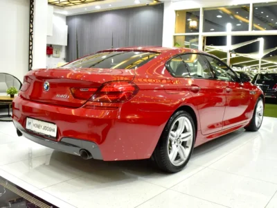 2016 BMW 640i Gran Coupe 3.0L TwinPower Turbo Inline-6 Engine Red Tan Sedan GCC