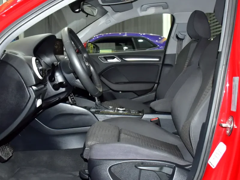 2020 Audi A3 1.0 TFSI S Tronic 1.0L Turbocharged 3-cylinder Petrol Red Black Sedan GCC Specs