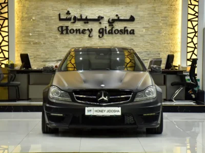 2013 Mercedes-Benz C-Class C63 AMG 6.3 Litres V8 Petrol Engine Black Coupe GCC Specs