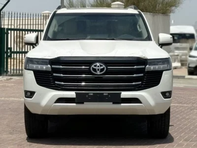 2024 Toyota Land Cruiser GXR 4.0 Litres Petrol V6 Engine White Beige SUV GCC Specs