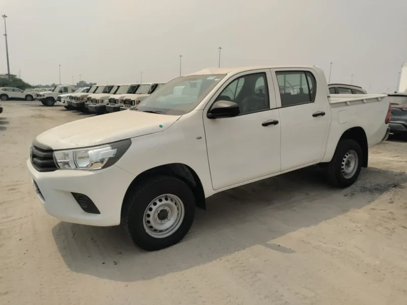 2026 Toyota Hilux NARROW BODY BASIC 2.4L 4 Cylinder DIESEL Engine M/T White Grey Pickup Truck