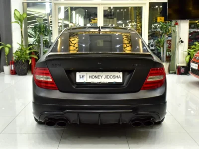 2013 Mercedes-Benz C-Class C63 AMG 6.3 Litres V8 Petrol Engine Black Coupe GCC Specs