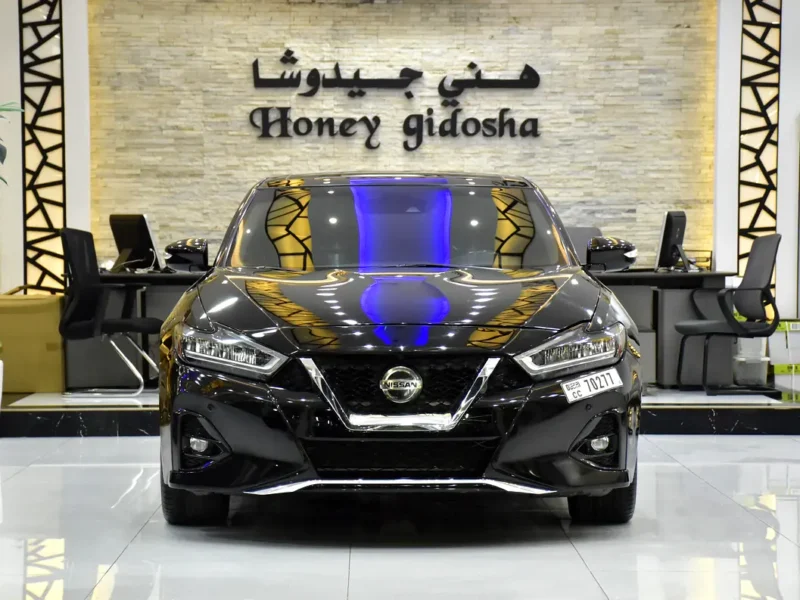 2020 Nissan Maxima SR 3.5-liter V6 Petrol Engine Black Sedan American Specs