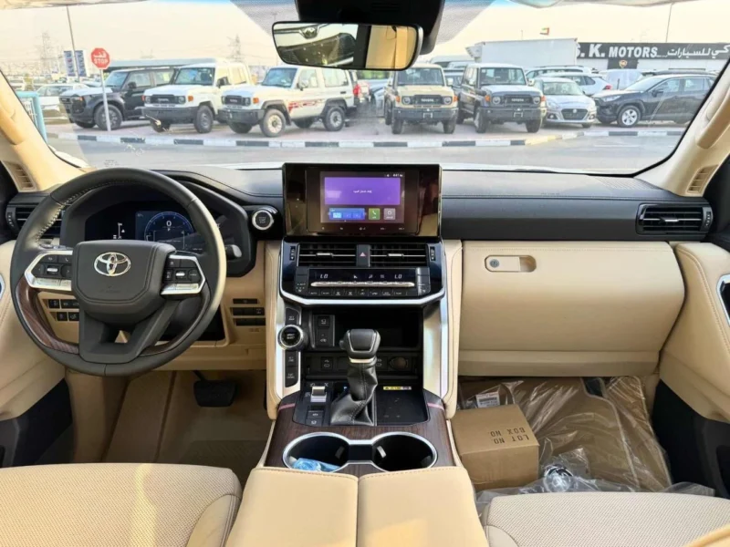 2026 Toyota Land Cruiser GXR 4.0 Litres Petrol V6 Engine Black Beige SUV GCC Specs High Option